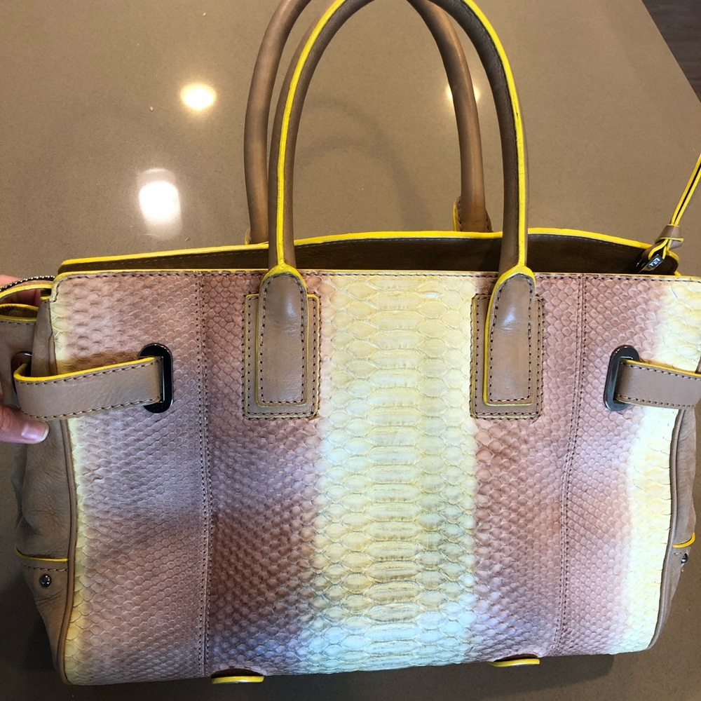Barbara Bui Python Tote - Picture 2 of 5